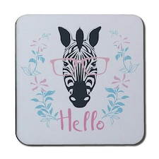 Hello Zebra (Coaster)