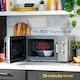 image 4 of Russell Hobbs RHMM827SS 20L Manual Microwave in Stainless Steel