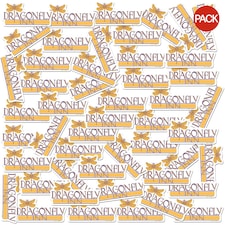 Gilmore Girls Dragonfly Inn Stickers (Pack of 100) - Multicoloured - One Size