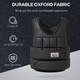 image 3 of HOMCOM 15KGS Adjustable Weight Vest Running Gym Training Weight Loss, Black
