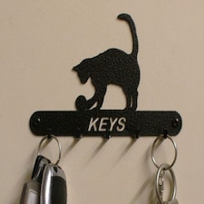 PoppyForgeCatBallKeyHolderKEY05