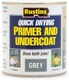 image 1 of Rustins Quick Drying Primer And Undercoat Grey 2.5L