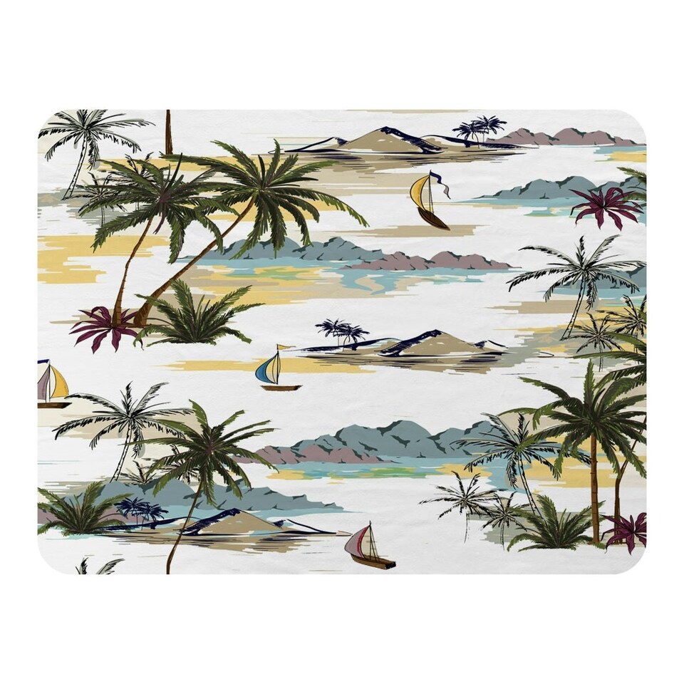 image 1 of Palm Trees (Blanket)