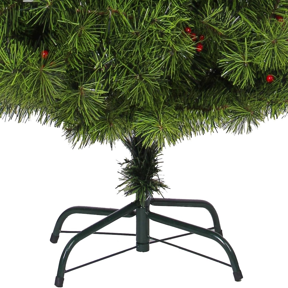 image 1 of 7FT Green Elegant Desiner Bushy Christmas Tree | Green | Green | 7ft