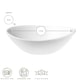 image 3 of Bormioli Rocco Prometo Glass Serving Bowl - 15cm - White White