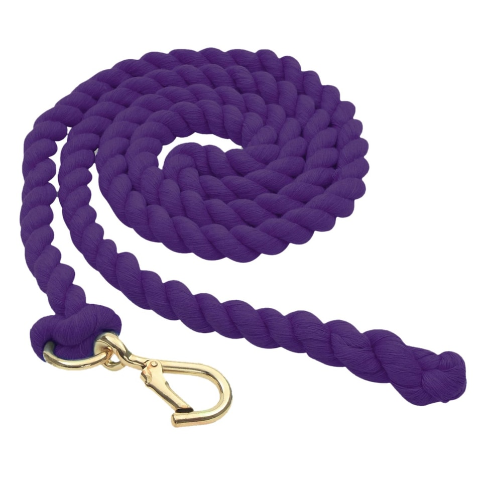 image 1 of Shires Horse Lead Rope - Purple - One Size