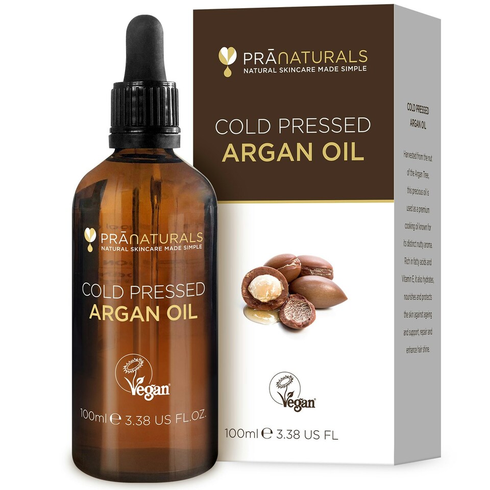 image 1 of PraNaturals Cold Pressed Argan Oil 100ml