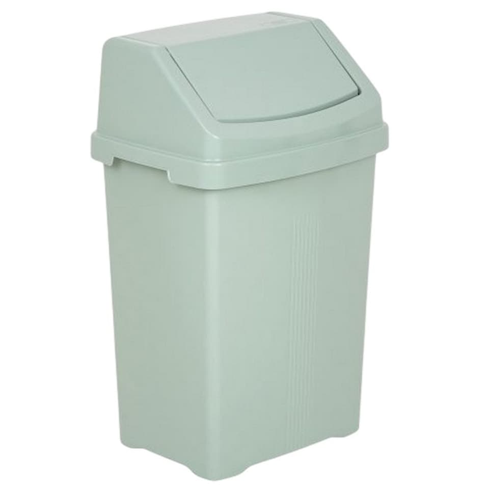 Casa 25L Swing Bin Sage - One Colour - One Size