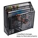 image 5 of Wire Mesh Magazine Holder with Hanging Holes