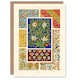 image 1 of Albert Racine Art Card Vintage Floral Middle Ages Patterns