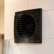 image 3 of 100mm Duct Size Obsidian Black Standard Ventilation Fan Air Flow Extractor