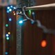 image 6 of Led String Lights Black Rubber RGBY Flash  5M