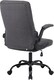 image 6 of Ergonomic Computer Desk Chair with Flip-Up Armrest, 90-105 Degrees Reclining and 360 Swivel