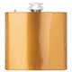 image 1 of Interiors by Premier 5oz Gold Finish Hip Flask, Stylish Stainless Steel Hip Flask With Secure Screw Cap, Sleek Gold Coating