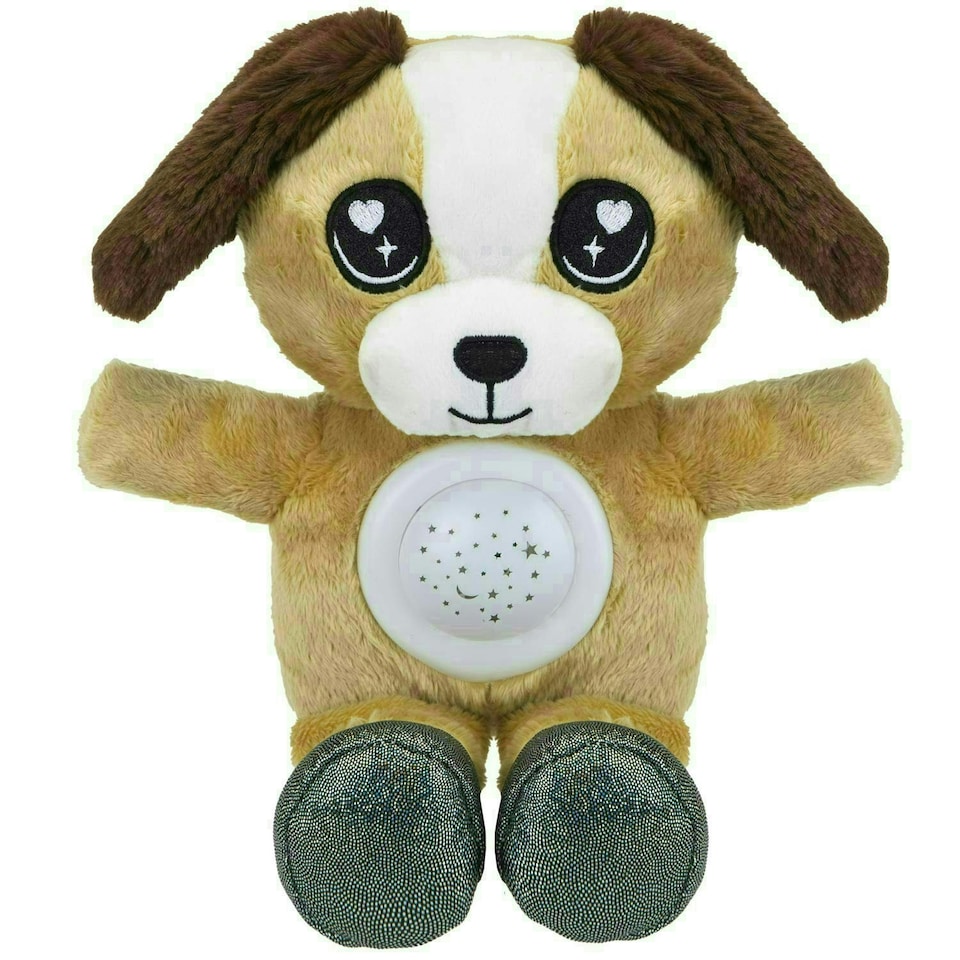 image 1 of Dog Plush Sky Projector Night Light 9"