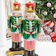 image 2 of Nutcracker Christmas Standing Giant Air Fill Foil Balloon 85cm / 34 in