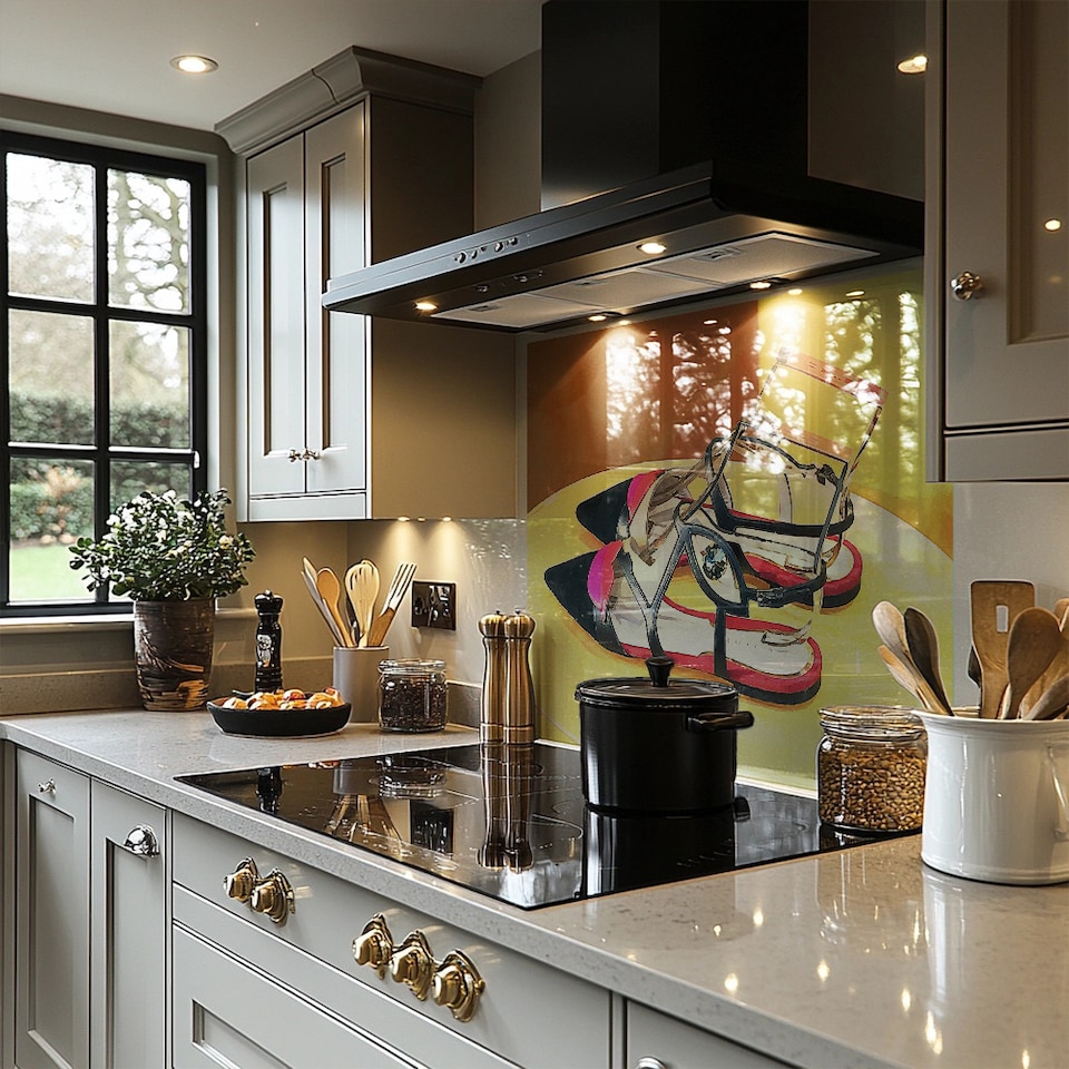 image 1 of Pionty Shoes Splash Back | White