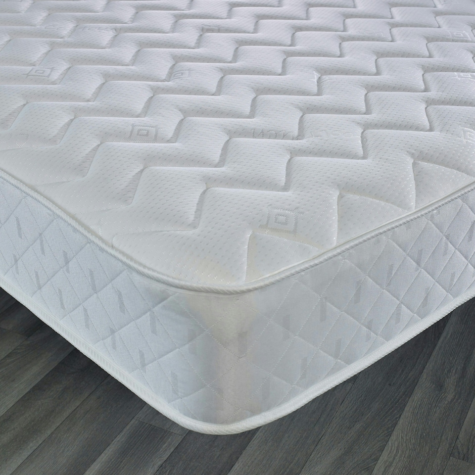 image 1 of Astral Hybrid Mattress - Soft Feel Cool Touch Quilted Sleep Surface White | Single