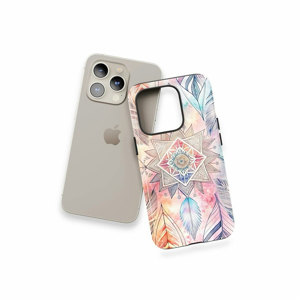 image 1 of Dream Catcher Phone Case | Multi | iPhone 16 Pro Max
Tough | iPhone 16 Pro Max
Tough