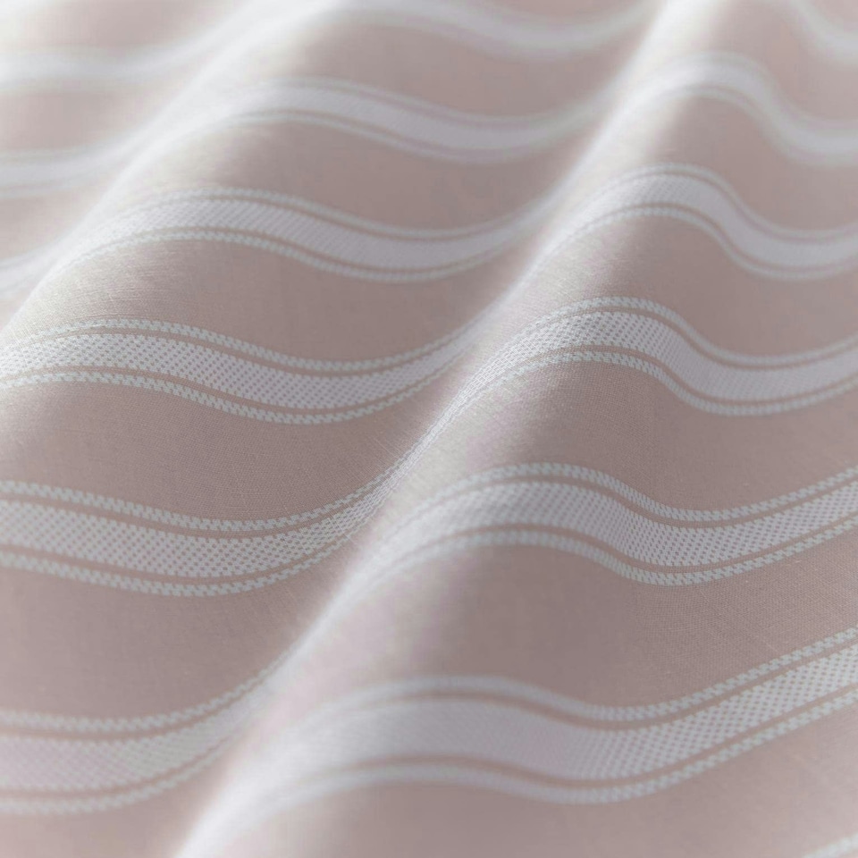 image 1 of Portfolio Home Harvard Stripe Duvet Set Reversible Bedding Bed Set Pink | Double