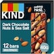 image 1 of KIND Bars, Gluten Free Snack Bars, Dark Chocolate Nuts & Sea Salt, High Fibre, No Artificial Colours, Flavours or Preservatives, Multipack 12 x 40g
