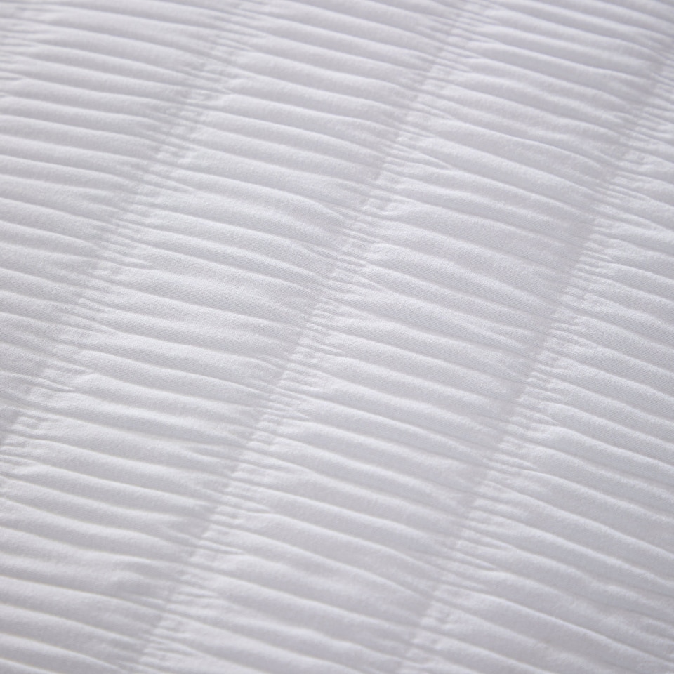image 1 of Belgravia Duvet Set in White - Super King | White | White | Super King