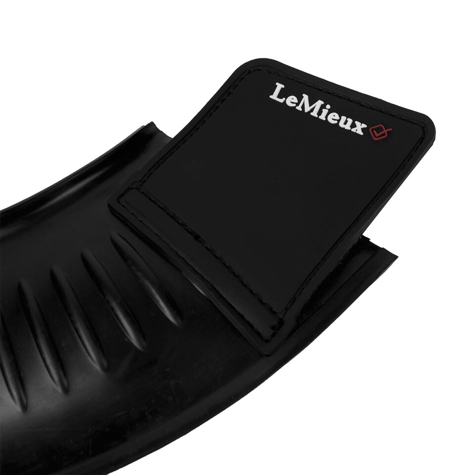 image 1 of LeMieux Rubber Bell Boots Black | Large