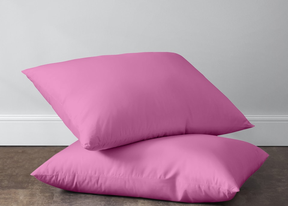 image 1 of Velosso Plain Dyed Pillowcase Pair