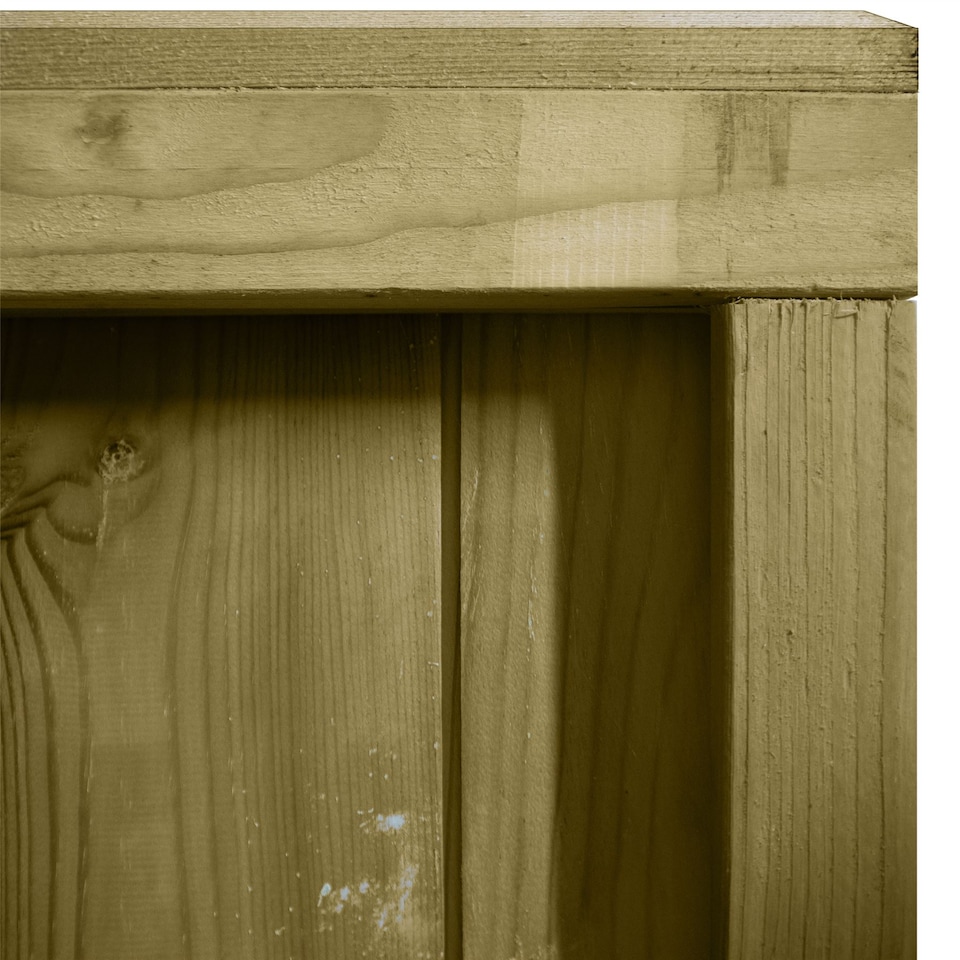 image 1 of Ultimate T&G Vertical Boards W:6ft x H:3ft Fence Panel Treated Timber (Pack of 4)