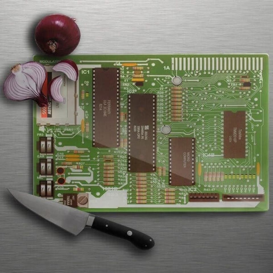 image 1 of Motherboard Chopping Board