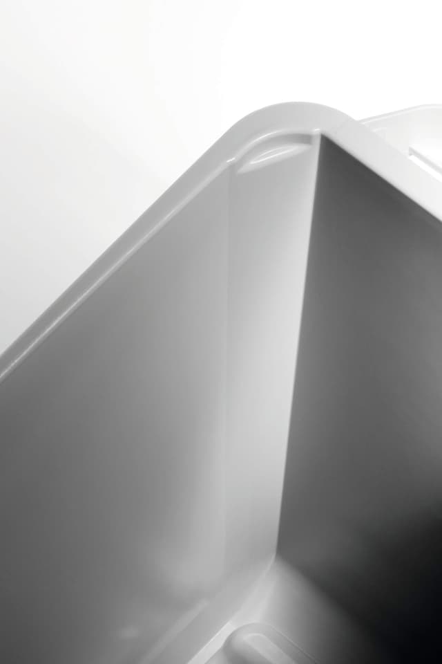 image 1 of Durable 60L Waste Bin Green | Rectangular Recycling Bin | Food Bin | DURABIN | Green