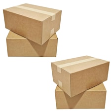 50 x 450x350x160mm Corrugated Postal Parcel Packing Shipping Royal Mail Boxes | Brown