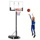image 1 of COSTWAY Kids Basketball Hoop 3.3-7 FT Adjustable Basketball Goal System-Black