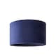 image 1 of ValueLights Reni Medium Navy Velvet Pendant Shade | Blue