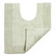 image 1 of Heavyweight Reversible Pedestal Toilet Mat - Sage Green