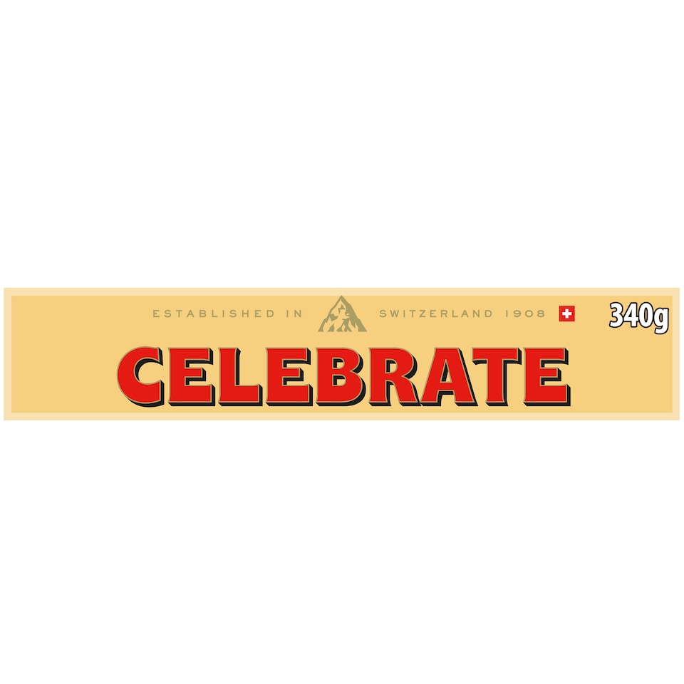 image 1 of Toblerone Celebrate Chocolate Gift Bar 340g