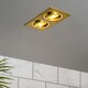 image 2 of BHS Faina 2 Light Adjustable Double Recessed Spotlight | Gold | Brass | 1