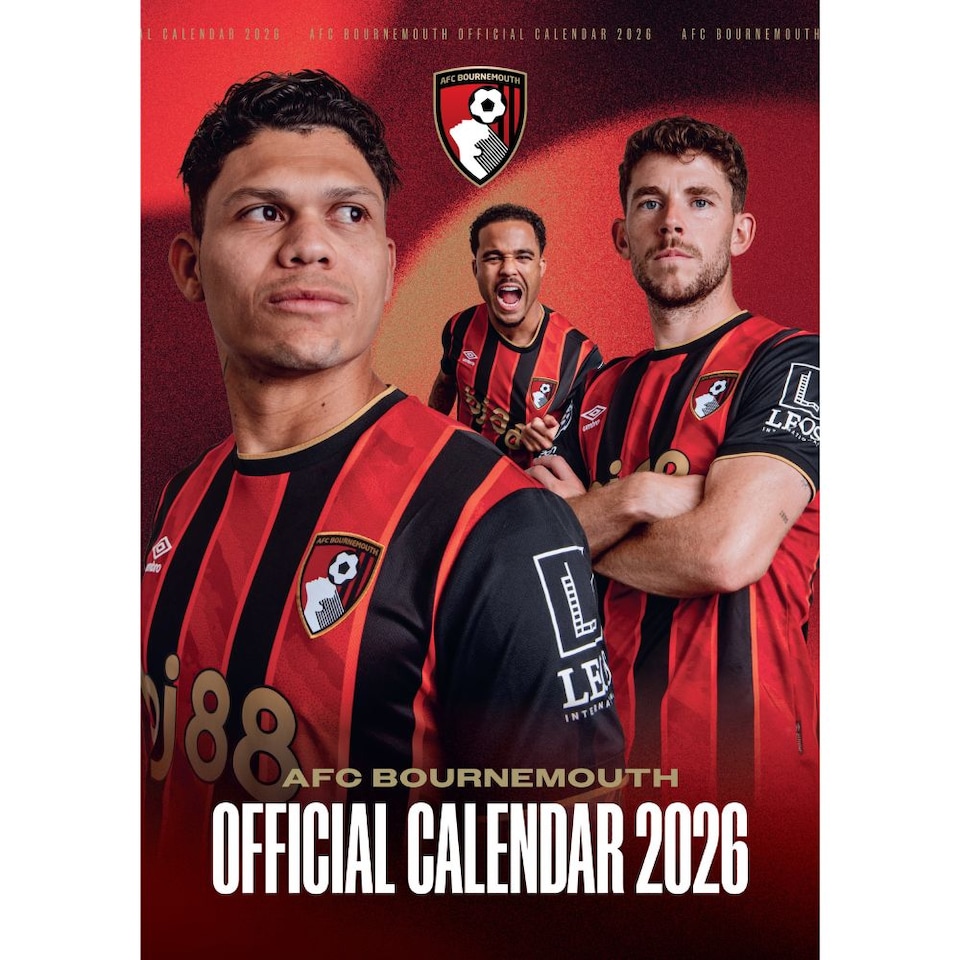 BOURNEMOUTH AFC 2026 A3 CALENDAR - PRE-ORDER