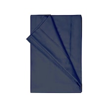 Belledorm 200 Thread Count Egyptian Cotton Flat Sheet - Navy - King/Superking