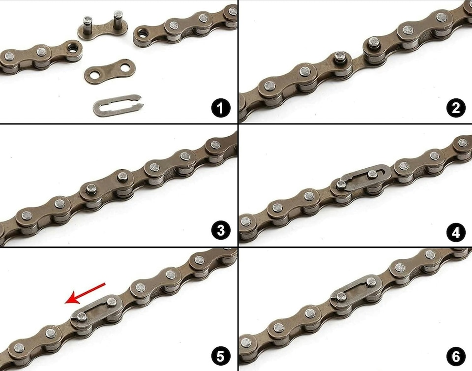 image 1 of Sport Direct 1 Speed 1/2" MTB Bike Chain 114 Links