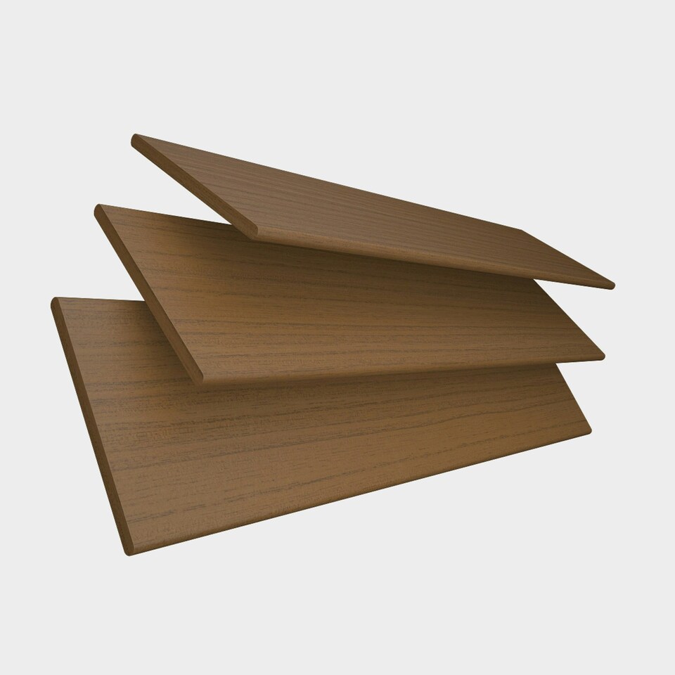 image 1 of 100cm Truffle Faux Wood Venetian Blinds with Tapes (130cm Drop)