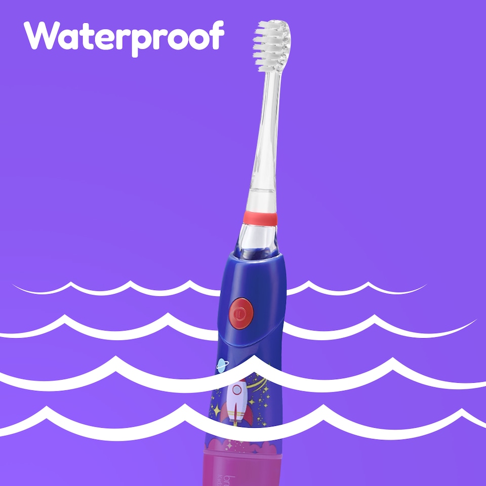 image 1 of Brush Baby Rocket KidzSonic Kids Electric Toothbrush