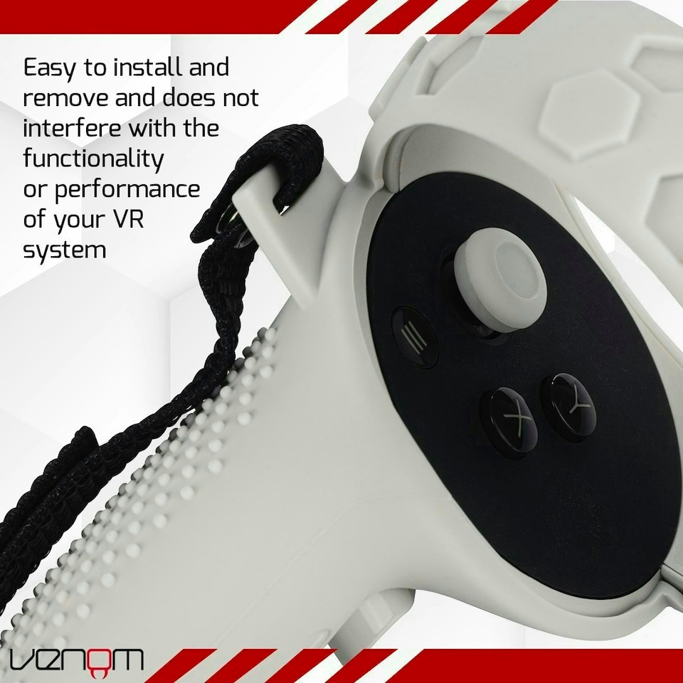 image 1 of Venom Silicone Protective Accessory Pack for Meta Quest 2