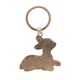image 2 of Something Different Felicity Fawn Keyring - Brown - One Size