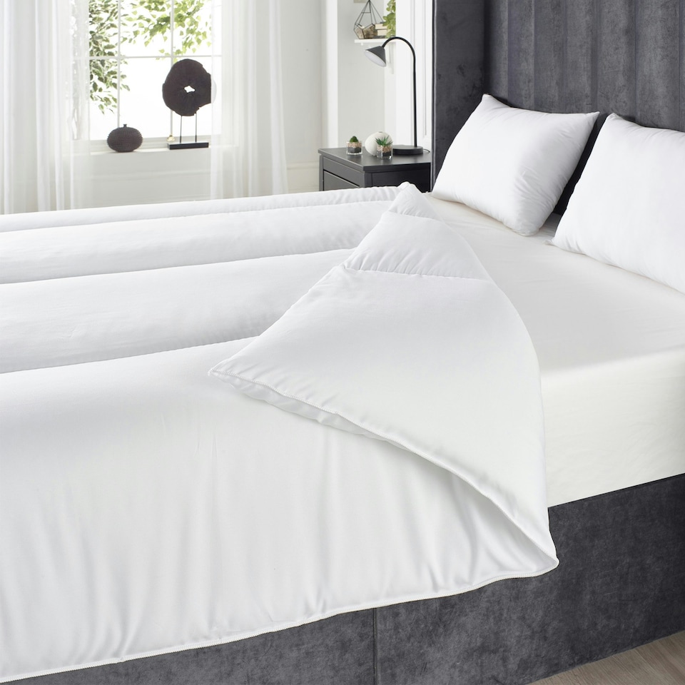 image 1 of OHS Anti-Allergy Soft Filled 10.5 Tog Quilted Duvet, Super King