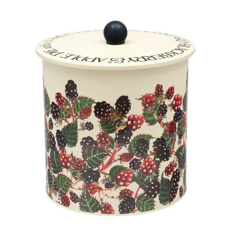 Biscuit Barrel: Emma Bridgewater Blackberry Biscuit Barrel White