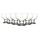 image 1 of LAV Destina Glass Ice Cream Bowls - 285ml - Pack of 6 Clear