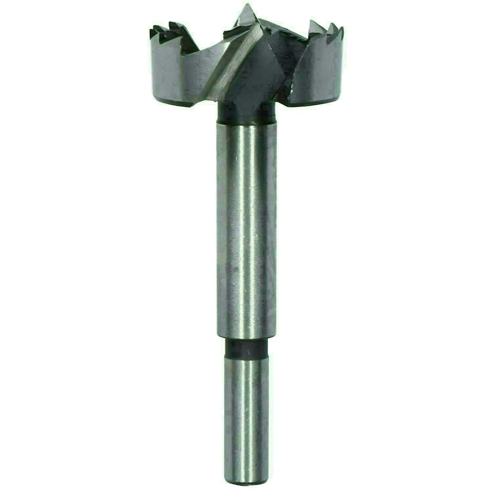 image 1 of 38mm Forstner Bit 3/8" Shank Boring Hole Cutter Flat Wood Drill Bit Woodworking