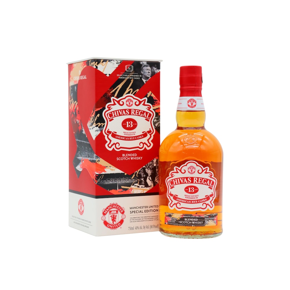 Chivas Regal - Manchester United Special Edition 13 year old Whisky