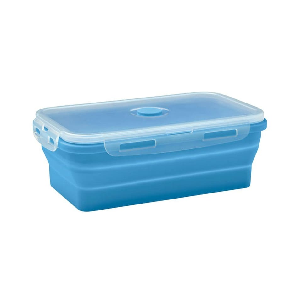 image 1 of MidOcean Kolapso Silicone Collapsible Lunch Box - Baby Blue - One Size